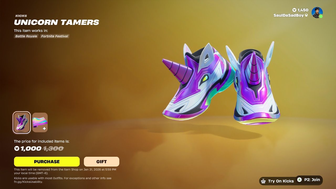 Fortnite Item Shop: NEW Unicorn Tamers Bundle & Much More! (January 28, 2026) Fortnite Battle Royale