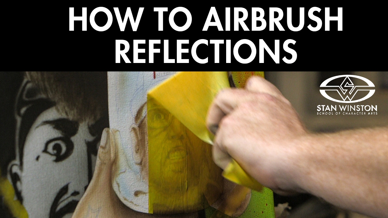 How to Airbrush a Horror Painting: Creating Reflections - FREE CHAPTER