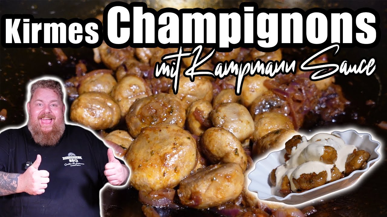 Kirmes Champignons v.2.0 inkl. Saucen Rezept – Einfacher, Leckerer & Voller Geschmack!