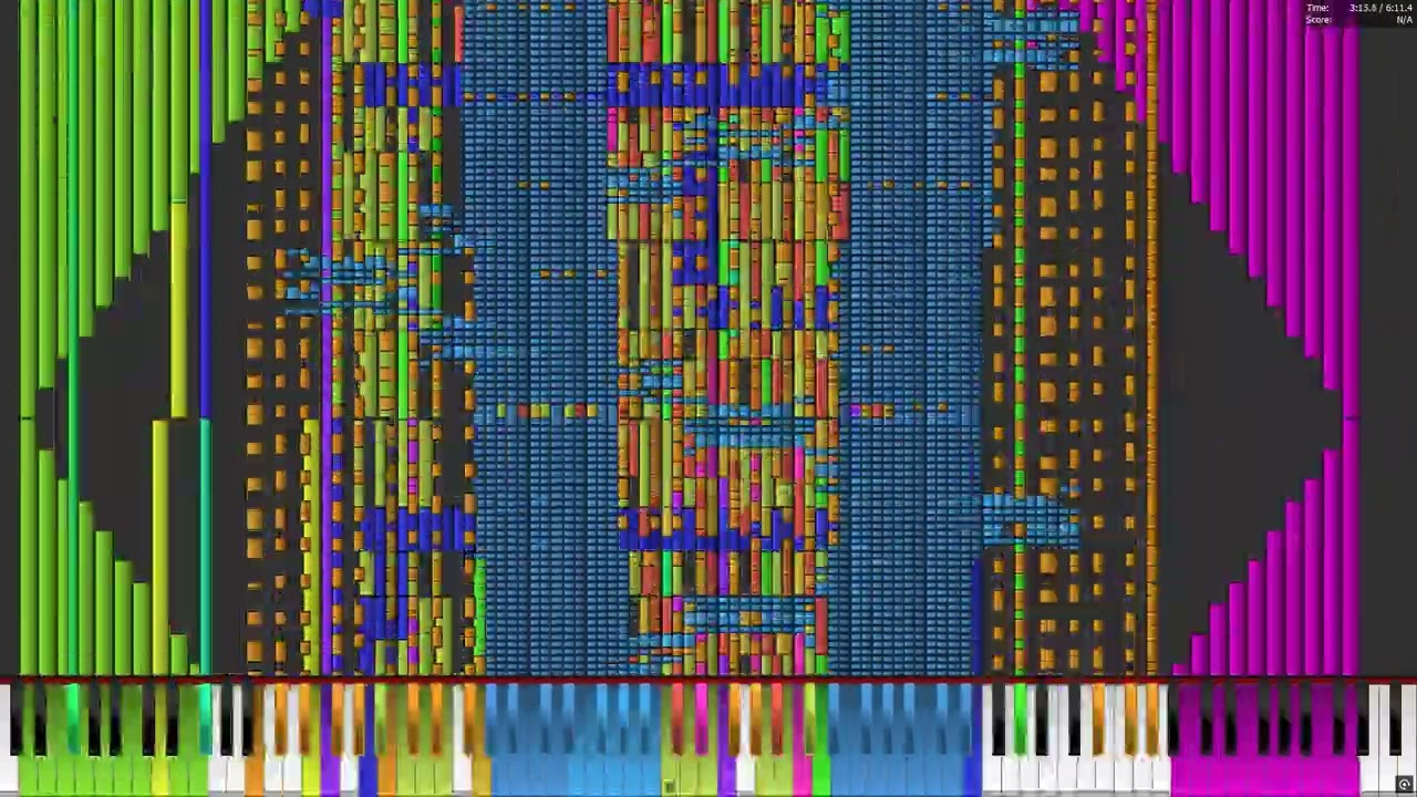 [Black MIDI] 9KX2 18 million notes
