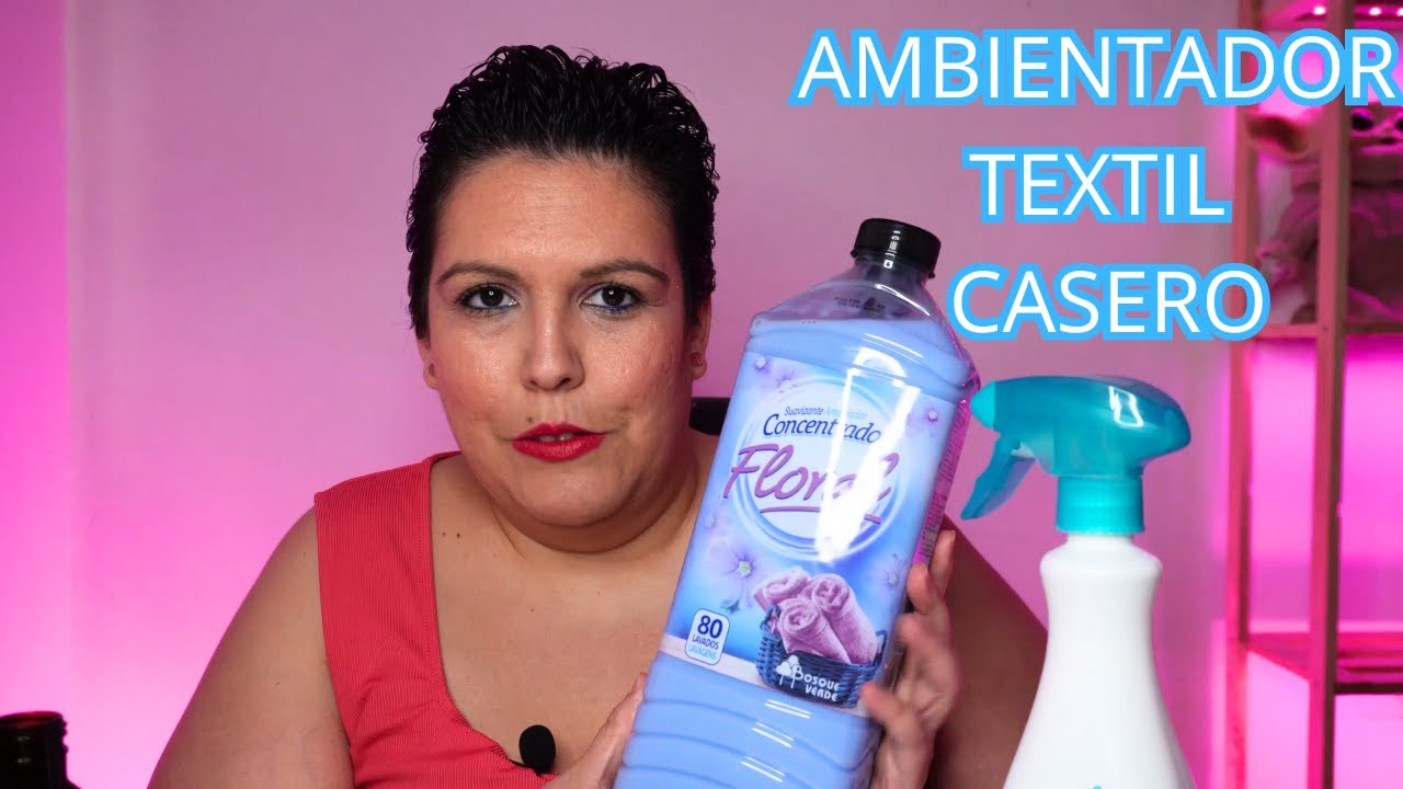 AMBIENTADOR TEXTIL CASERO✨COMO HACER QUE TU CASA🏠 HUELA SIEMPRE BIEN