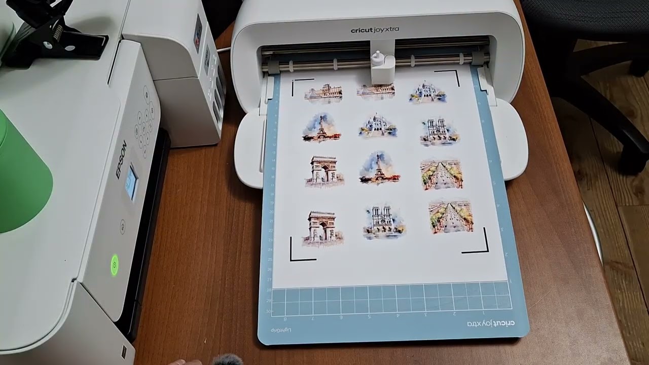 Faire des autocollants Cricut avec Créatif Fabrica et Crée avec  Josée
