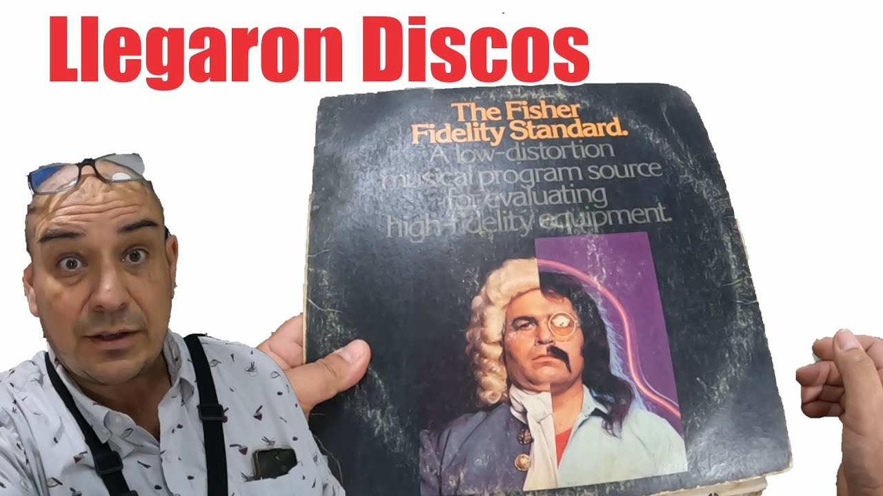 Llegaron discos, coleccion de discos de acetato de un abuelito que se cambio de casa