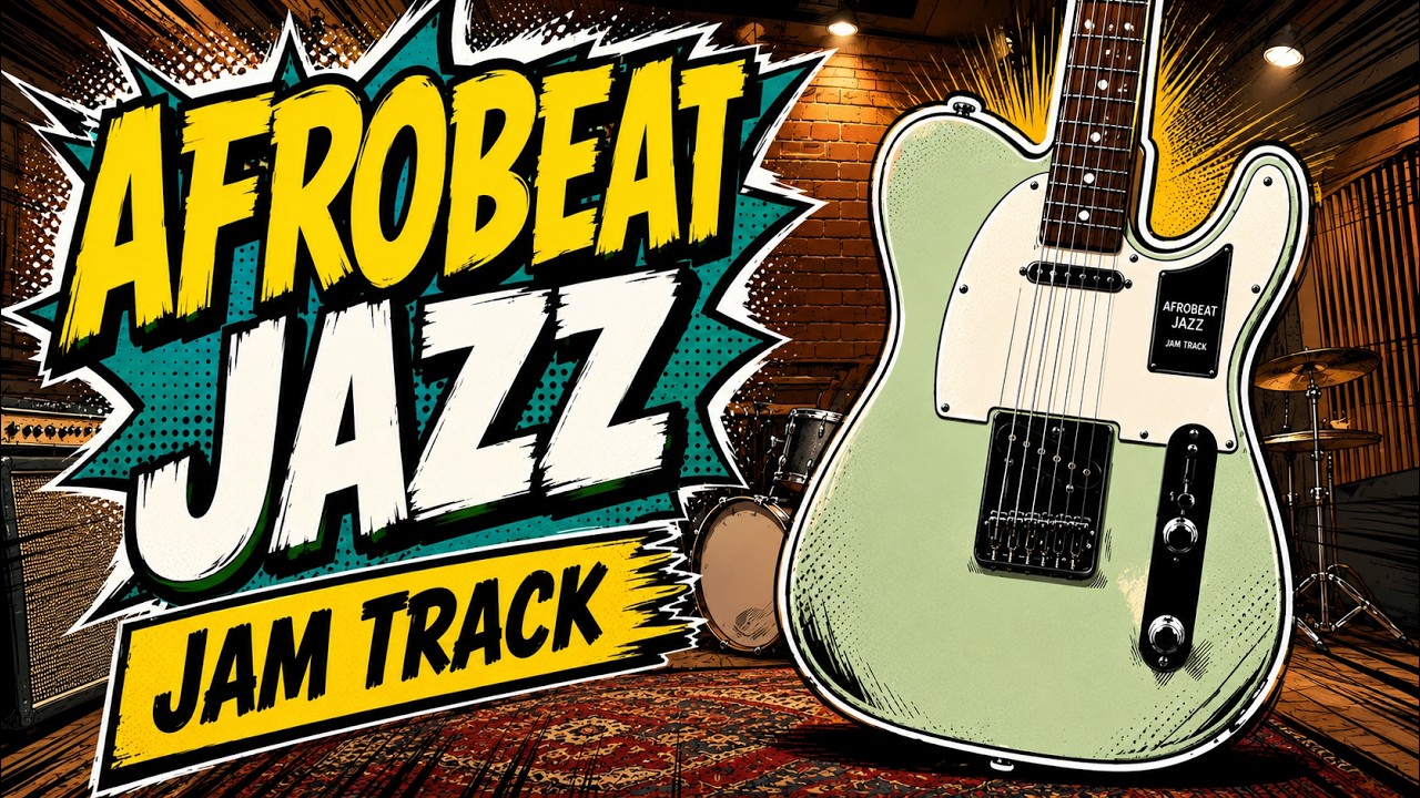 Afrobeat Jazz Backing Track in B Dorian