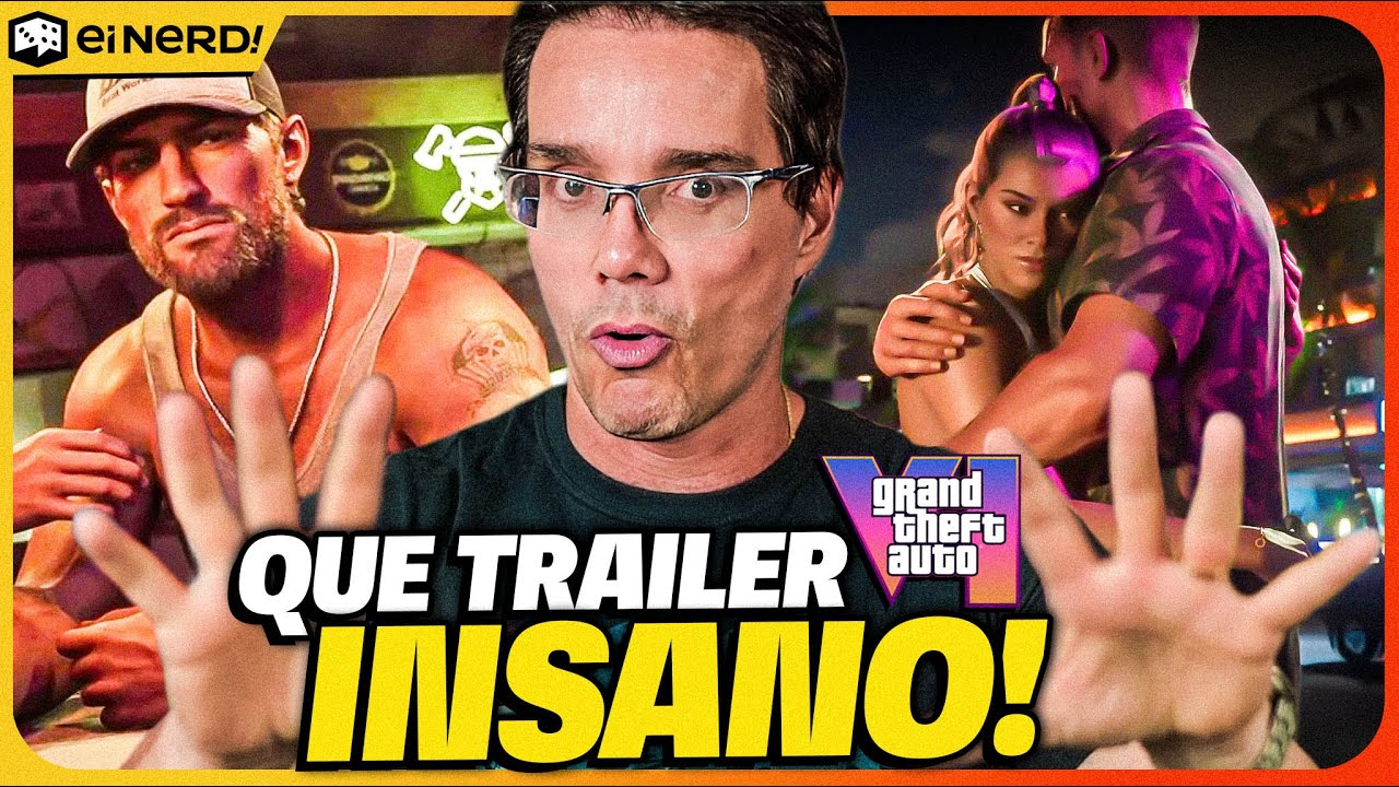SIMPLESMENTE INSANO! NOVO TRAILER DE GTA 6 QUEBROU A INTERNET!