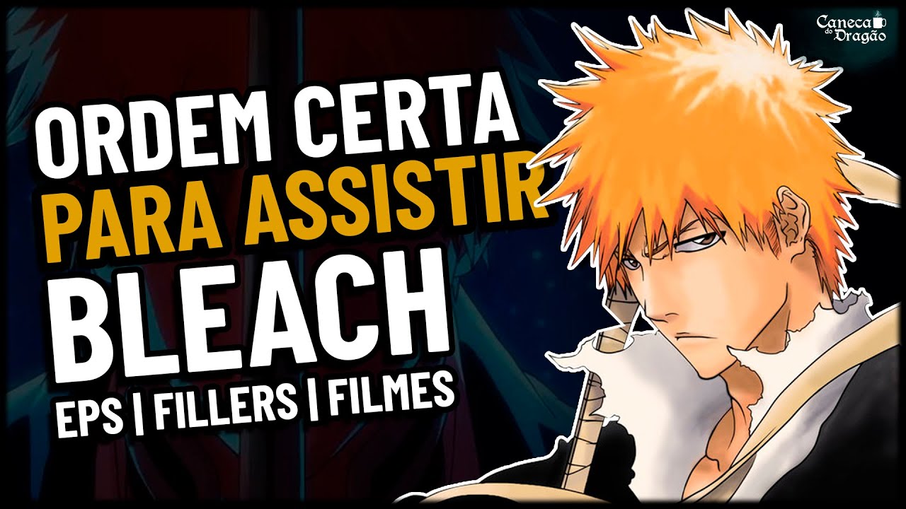 GUIA COMPLETO de Como assistir BLEACH! Ordem cronol&oacute;gica do anime | Epis&oacute;dios, fillers e filmes 2023