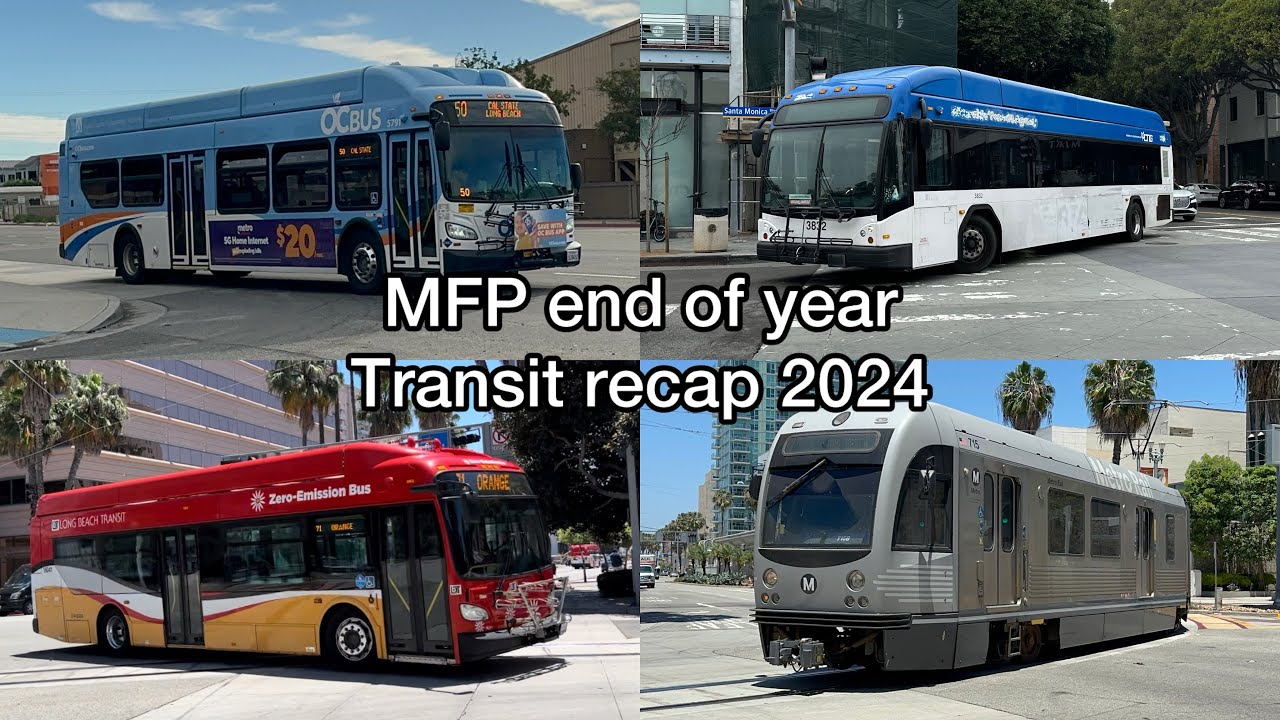Transit catches of the year (2024 recap compilation)