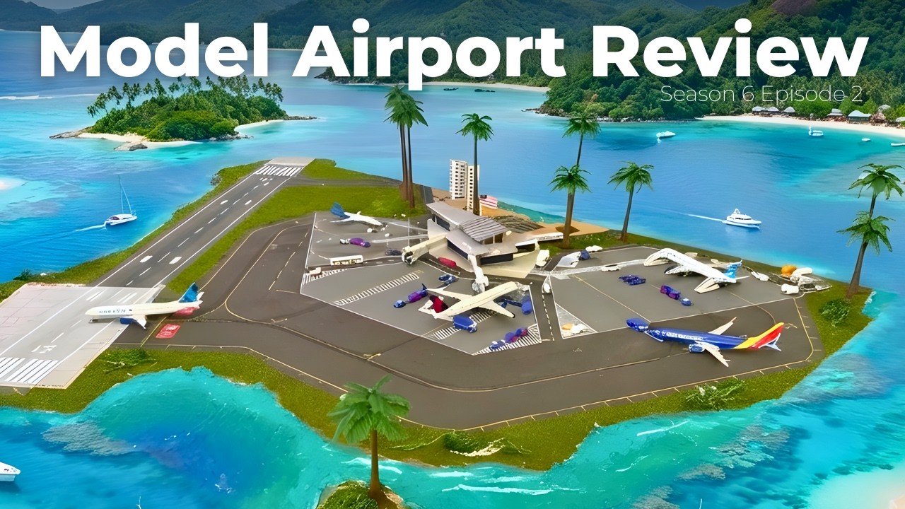 The Most Realistic Tropical Model Airport EVER Built!