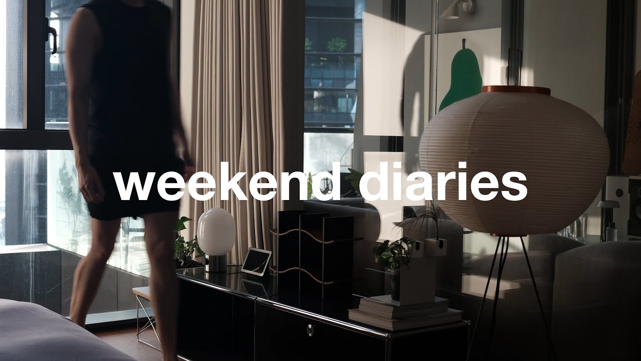 homebody day in singapore, spending time alone | weekend diaries