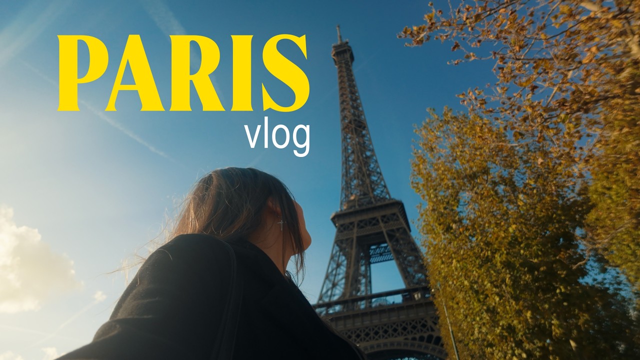 3 days in Paris | aesthetic streets, food, museums, eiffel tower