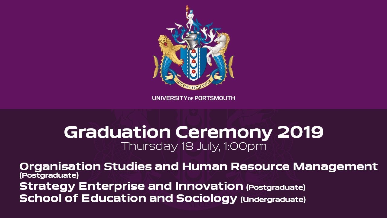 Graduation 2019: Organisation Studies, Strategy Enterprise & School of Education