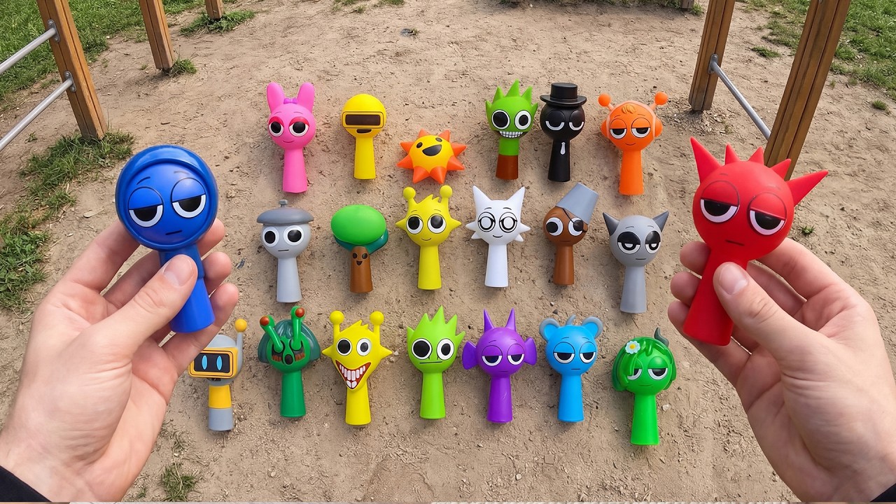 Searching the Park… Then We Found Sprunki at the Workout Area!