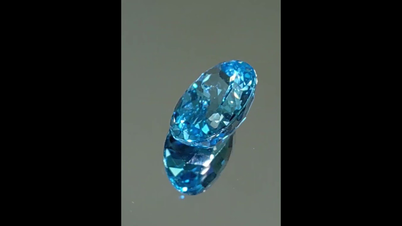Genuine Swiss Blue Topaz 23.02ct from TheCoveAtFoxHollow.com