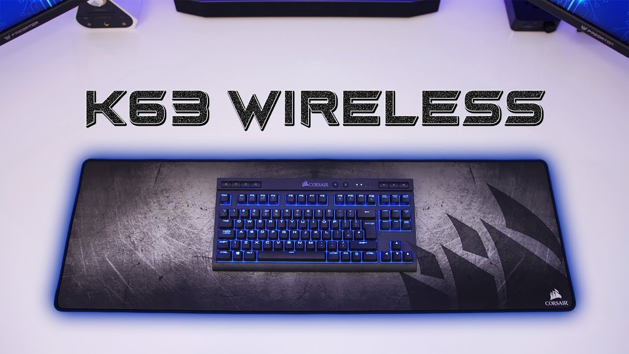 CORSAIR K63 WIRELESS REVIEW - The Ultimate Gaming Keyboard 🔥