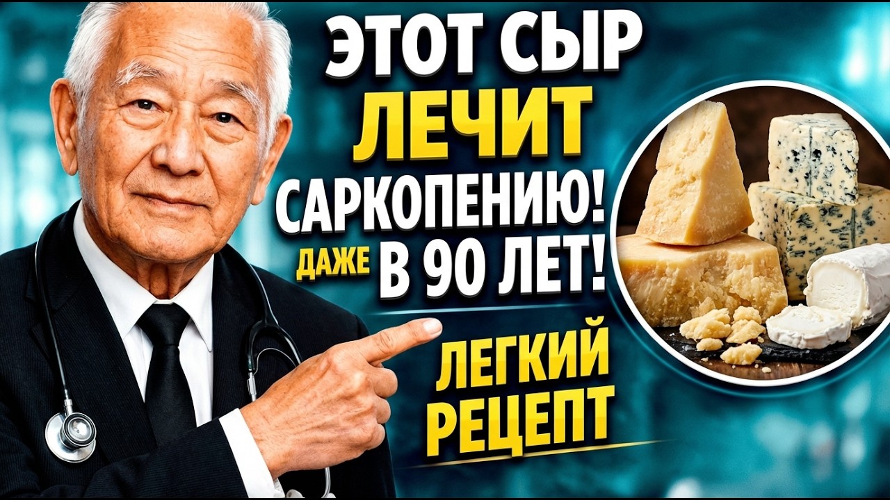 После 60? Эти 5 сыров СПАСАЮТ мышцы! 😱🦵