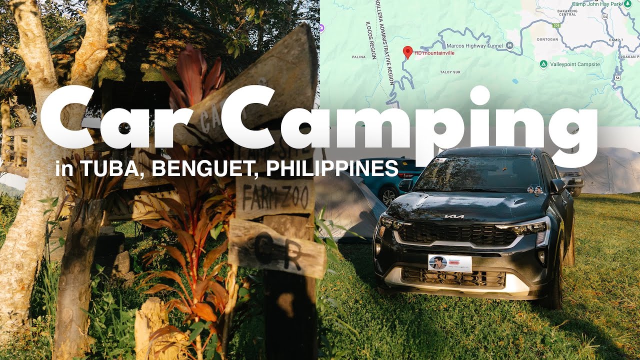 Car Camping in Benguet Philippines | HD Mountainville | KIA Sonet