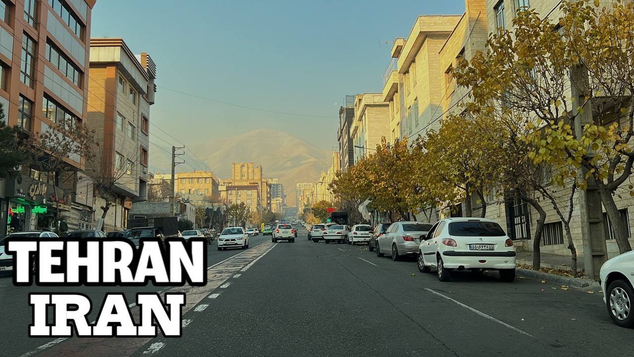 IRAN 2023- Driving Tour - Driving DownTown - POV Drive in TEHRAN !