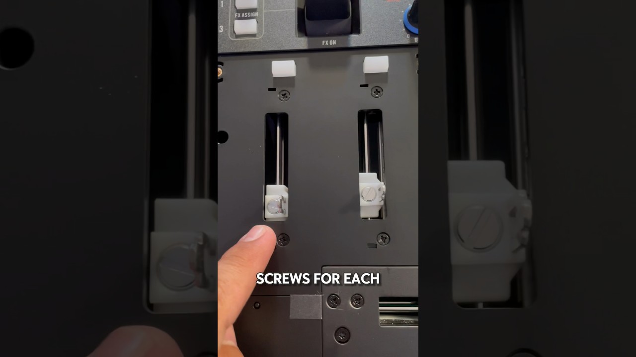 Adjusting the Precision Feel faders on the @officialranedj #performer 🎛️ #djcontroller #ranedj