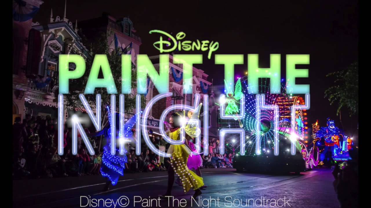 Paint the Night Parade Soundtrack - Disneyland - Cars Electric Roadway Jam
