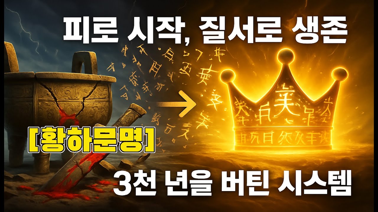 [황하문명] 피로 만든 질서, 3천 년을 버틴 시스템의 비밀