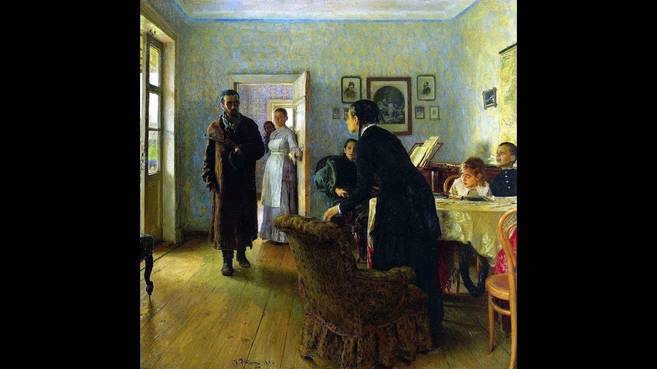 В музей - без поводка / Илья Репин 