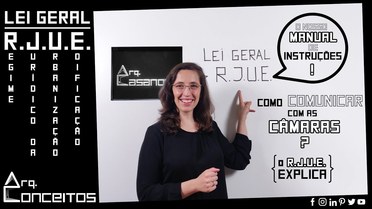 O MANUAL DE INSTRUÇÕES dos arquitetos! Queres saber como contactar com as Câmaras? O RJUE responde!
