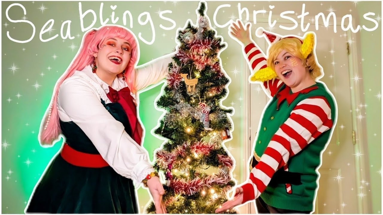 Seablings Christmas Tree Decorating! | MCYT Cosplay