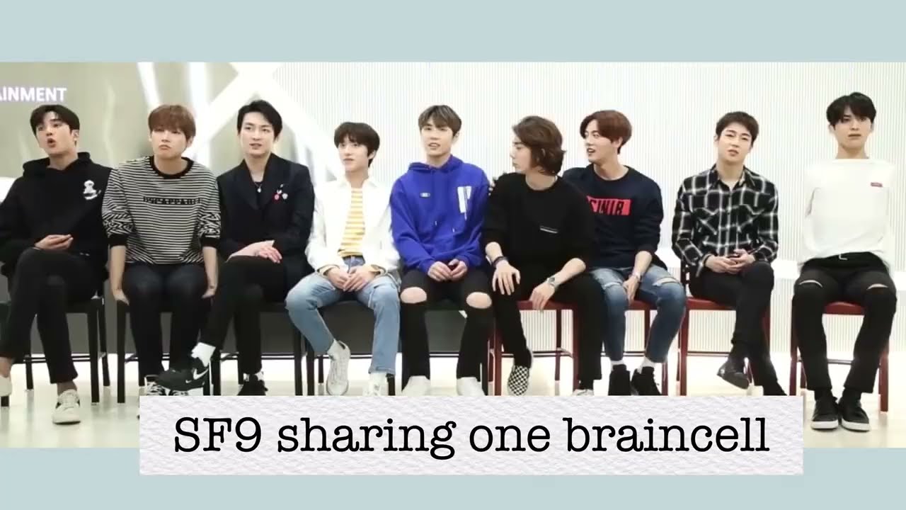 SF9 sharing one braincell