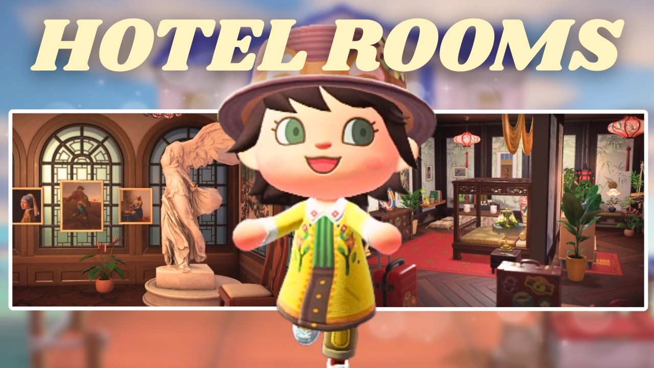 ACNH Decorate Hotel Rooms // Exquisite Room and Antique Museum