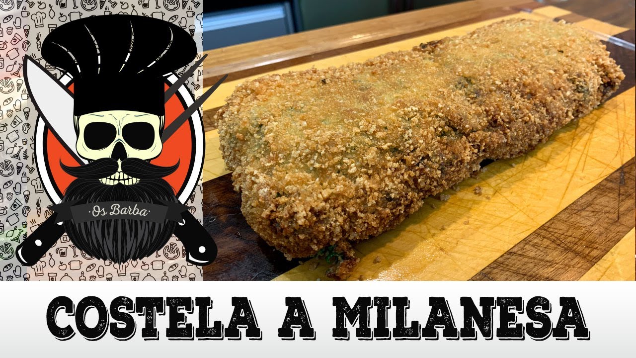Costela Empanada e Recheada!