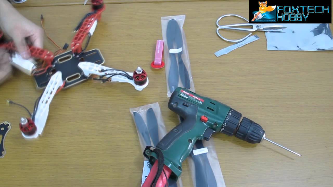 How to assemble a DJI-F330 in 5 minutes