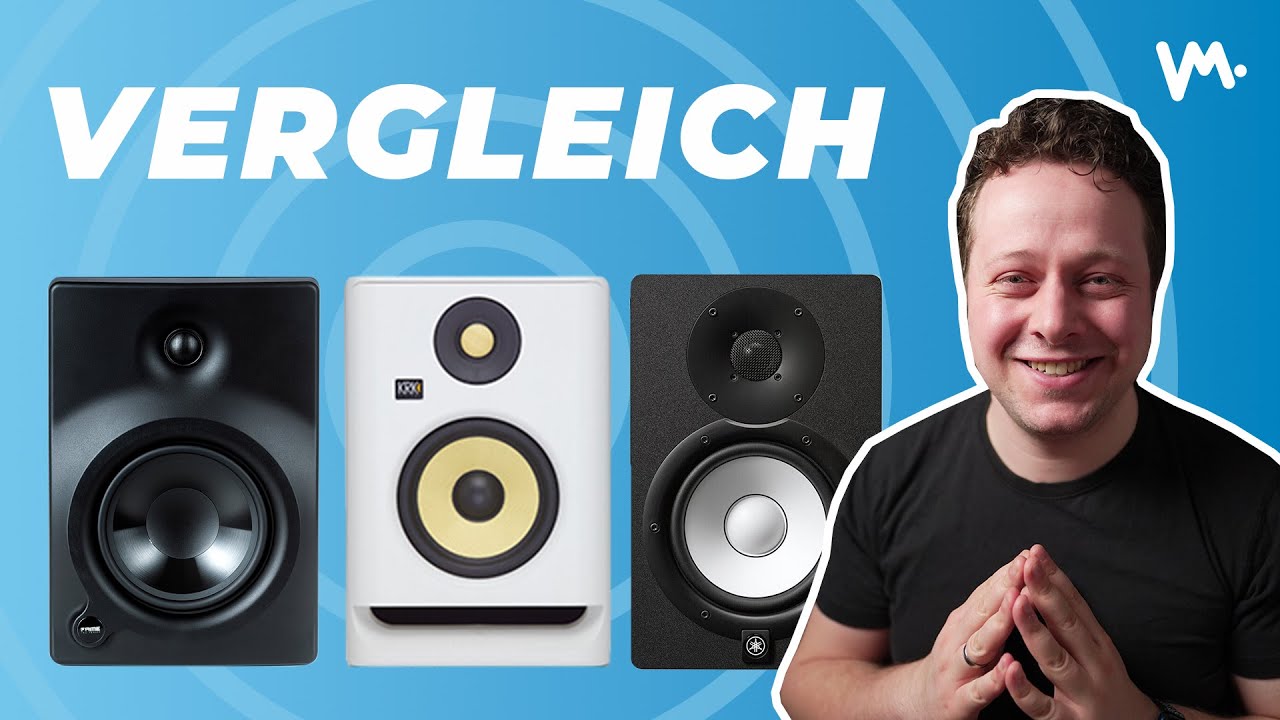 KRK Rokit RP7 G4 vs Yamaha HS7 vs Fame Orbital 207S!
