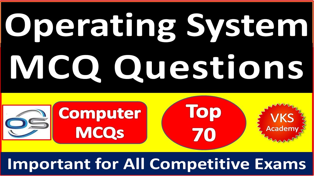 Computer Operating System MCQ | Questions with Answer for Competitive Exams | Computer MCQ | OS MCQ