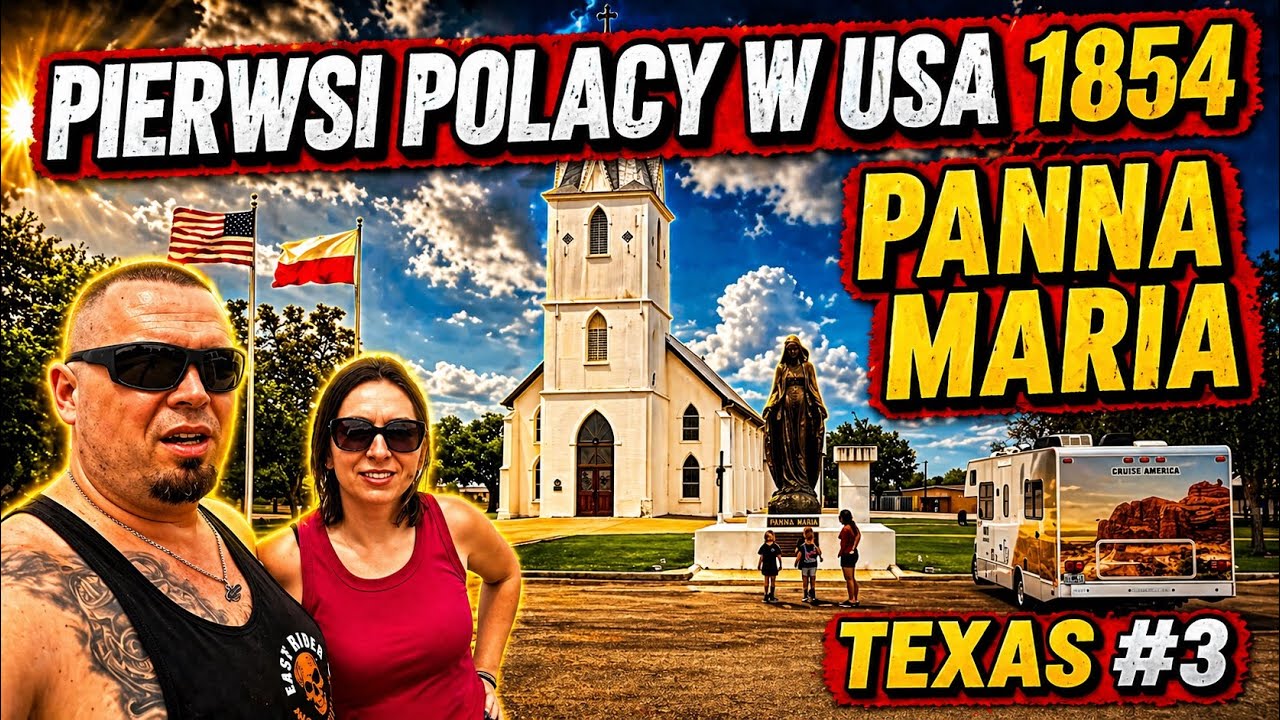 Tu zaczęła się Polonia w USA! 🇵🇱 Panna Maria, Texas