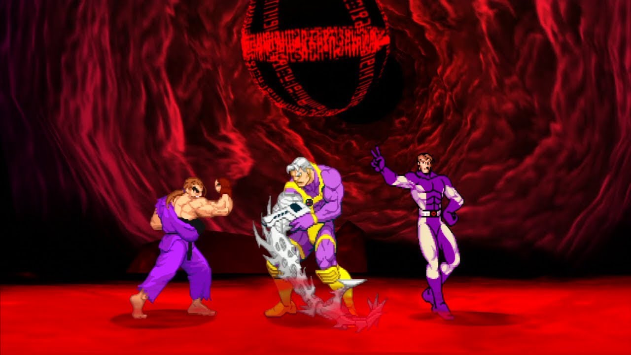 Marvel VS Capcom 2 - Dan/Cable/Iceman - Expert Difficulty Playthrough