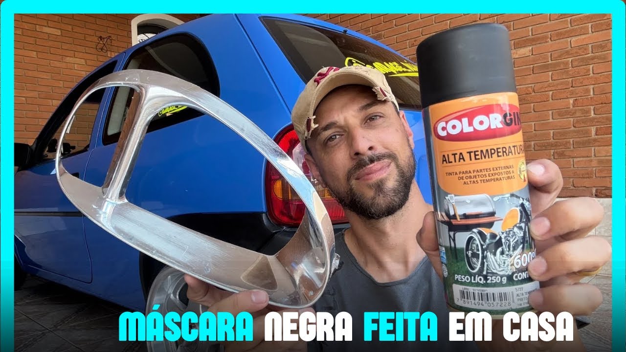 MÁSCARA NEGRA PARA MEU CARRO