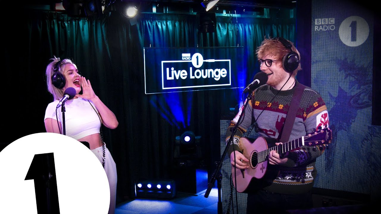 Ed Sheeran & Anne-Marie - Fairytale Of New York in the Live Lounge