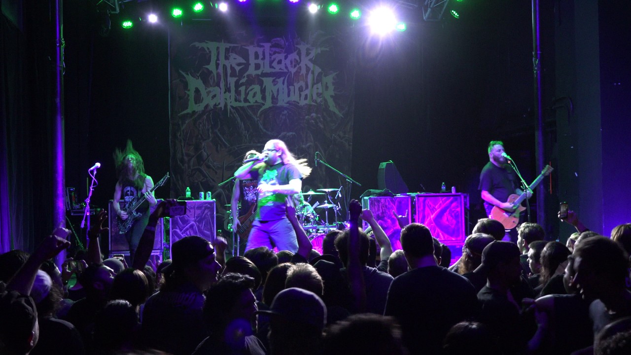 THE BLACK DAHLIA MURDER  Santa Ana, CA.  11-3-2016