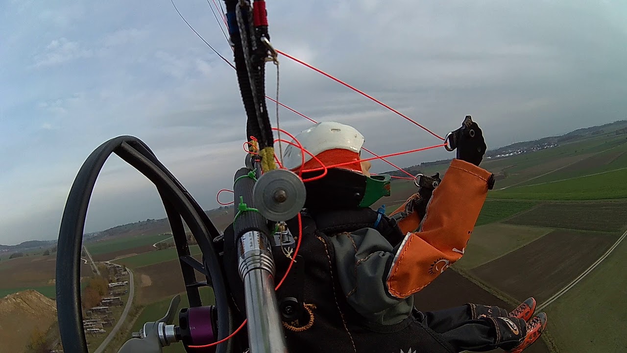 Rc-Paraglider Crossalps Pilot Peer 2.Flug