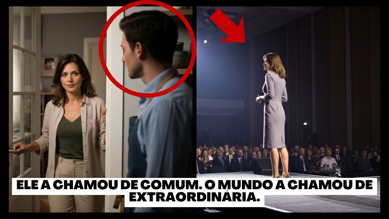 Ele a chamou de comum  O mundo a chamou de extraordinária