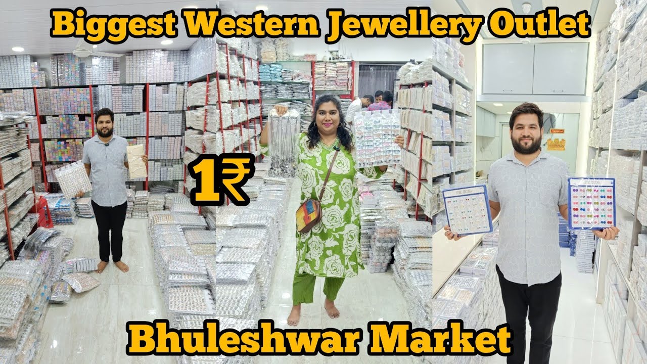 Wholesale Jewellery Market Mumbai Bhuleshwar |1₹ Earring |10₹ Bracelet 15₹ Ring |Merin Jewells