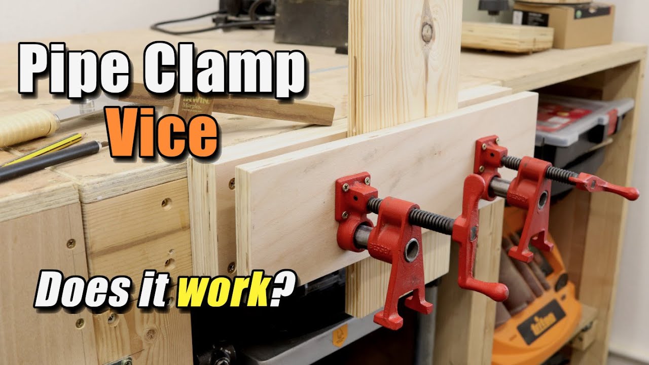 DIY Pipe Clamp Bench Vice - Will it Work?