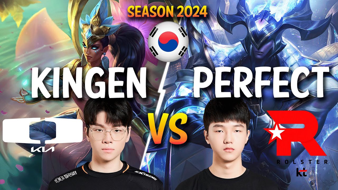 DK Kingen vs KT PerfecT - Kingen KARMA vs PerfecT AATROX Top - Patch 14.2 KR Ranked | lolrec