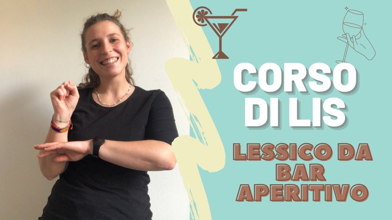LESSICO DA BAR E DA APERITIVO | CORSO di LIS ONLINE | la_LISegnante LIS + sottotitoli