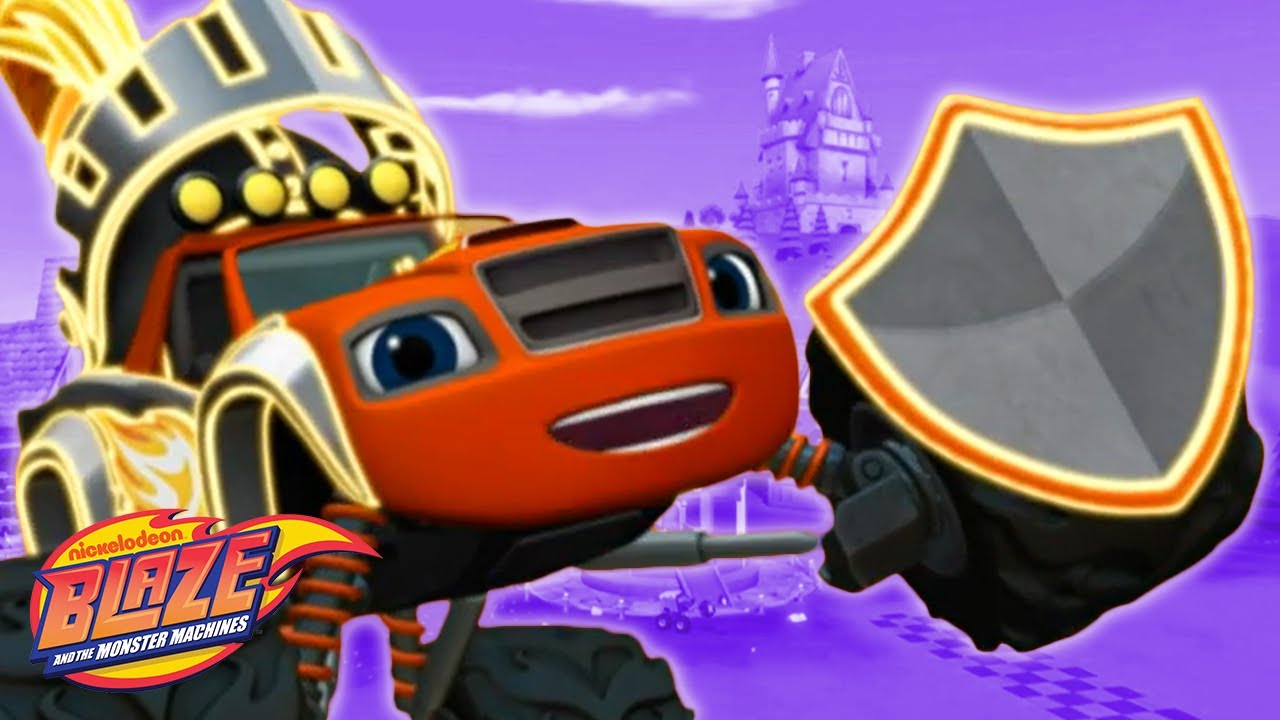 Sir Blaze & The Knight Rider Race | Blaze & The Monster Machines