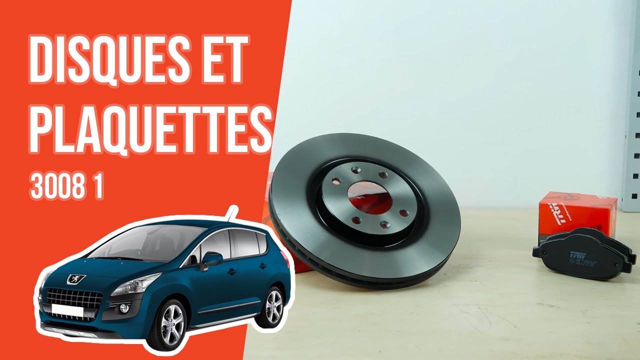 Changer les Disques et Plaquettes avant Peugeot 3008 1 🚗