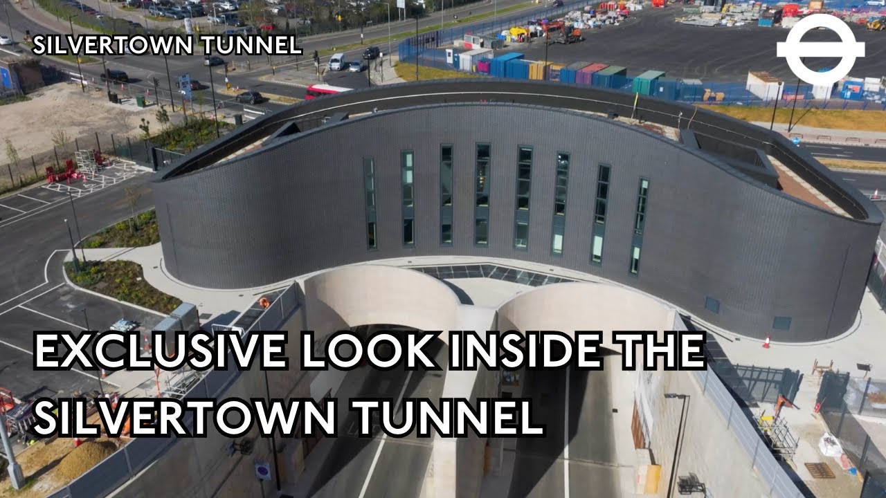 A Drone’s Eye View of London’s Newest Cross-River Tunnel | Transport for London