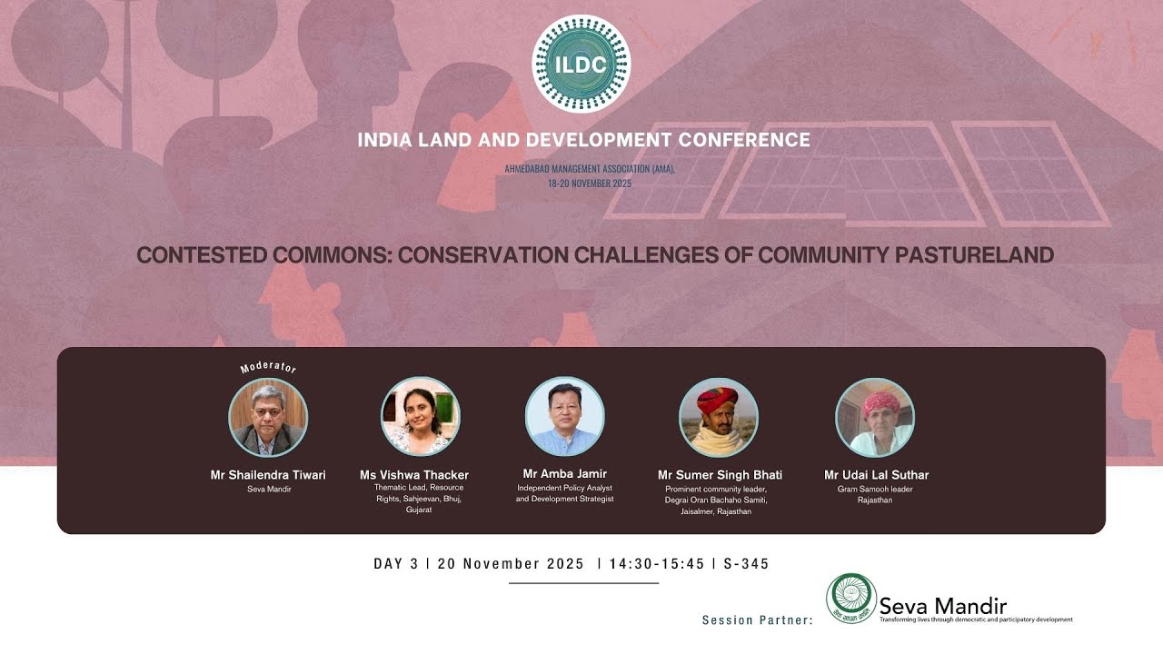 Session 345- Contested Commons: Conservation challenges of Community Pastureland