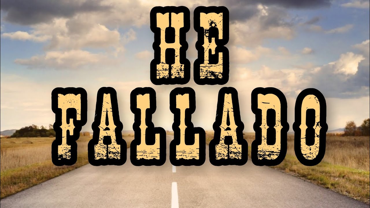 He Fallado 🙌🏼 | Señor F feat. @CartelDivino | Video Oficial | Corrido Tumbado Cristiano