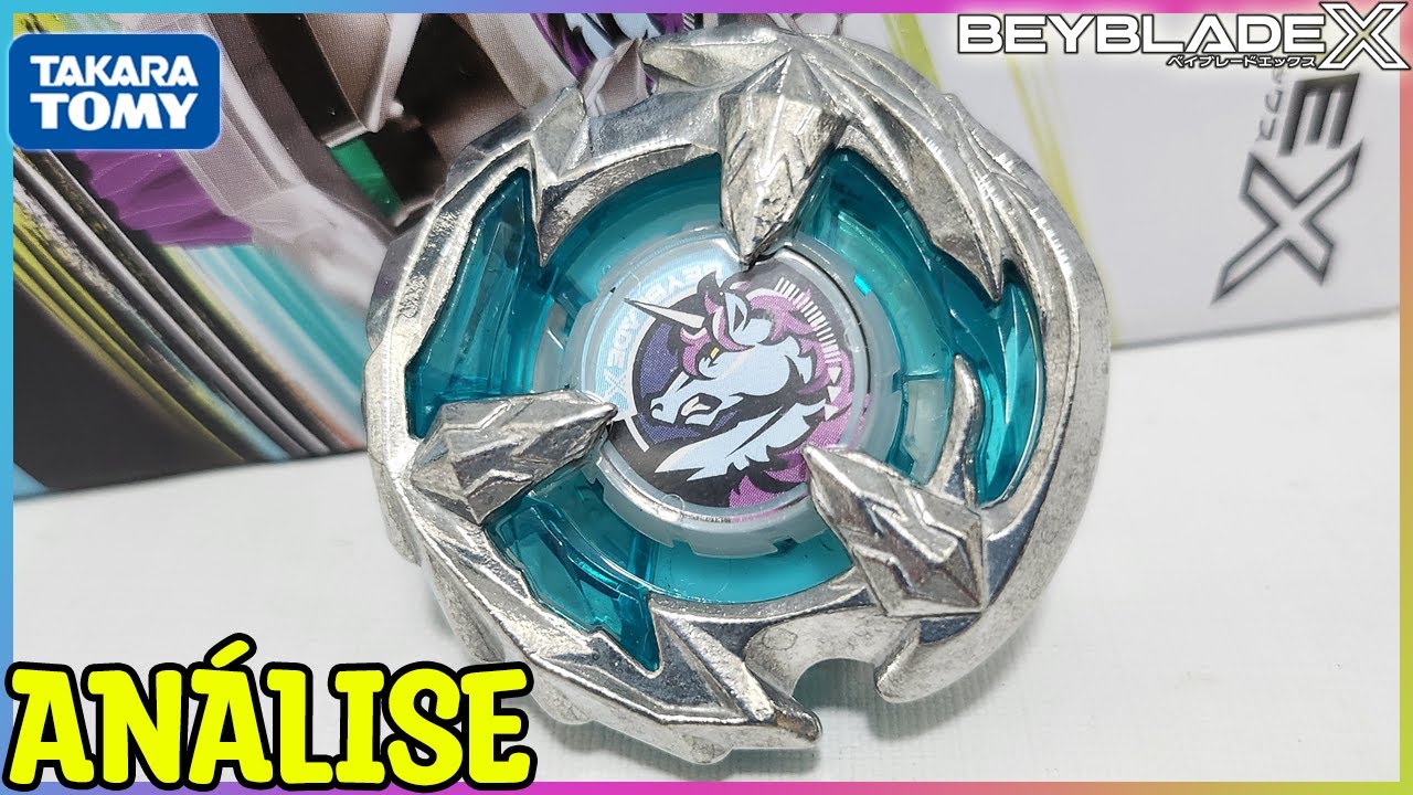 Analisando o UNICORN STING 5-60GP | BX-26 | Beyblade X | Unboxing, An&aacute;lise e Testes